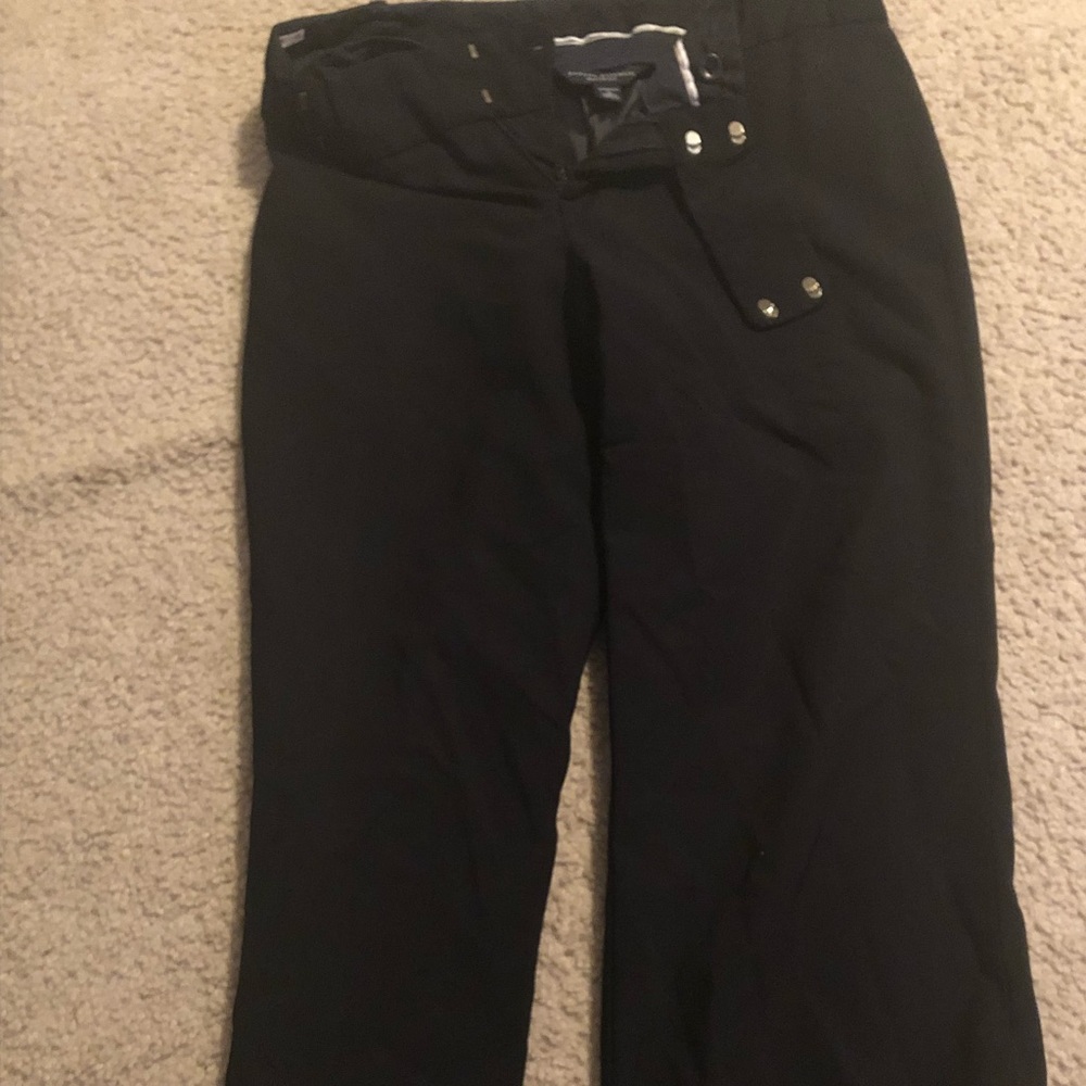 Banana republic black ladies suit pants size 4
